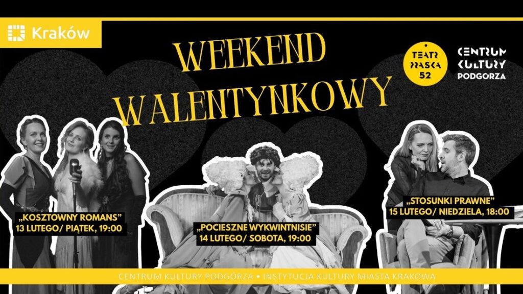 Weekend Walentynkowy w Teatrze Praska 52 - grafika