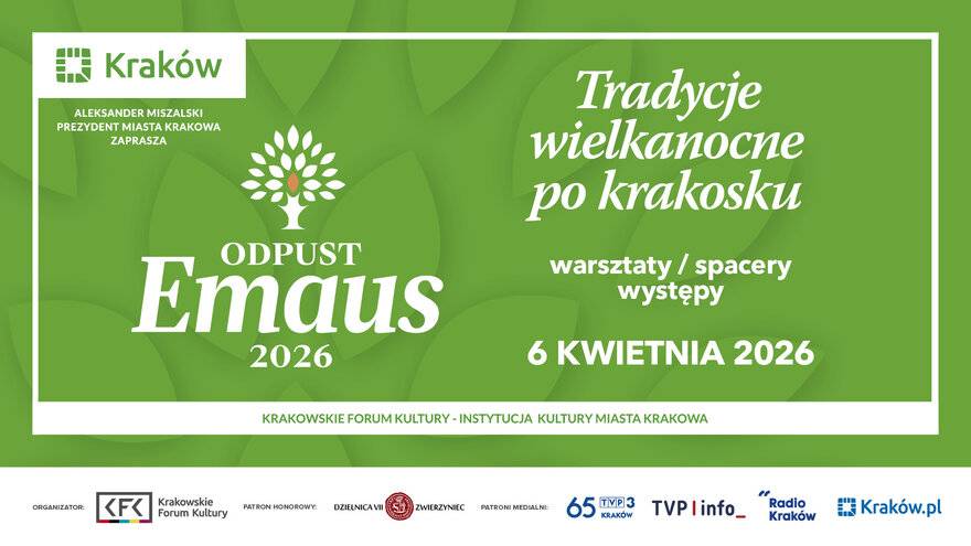 Odpust Emaus w Krakowie - grafika