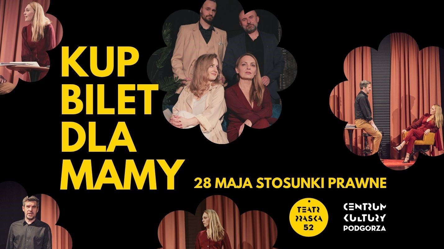 Bilet dla mamy w Teatrze Praska 52 - grafika