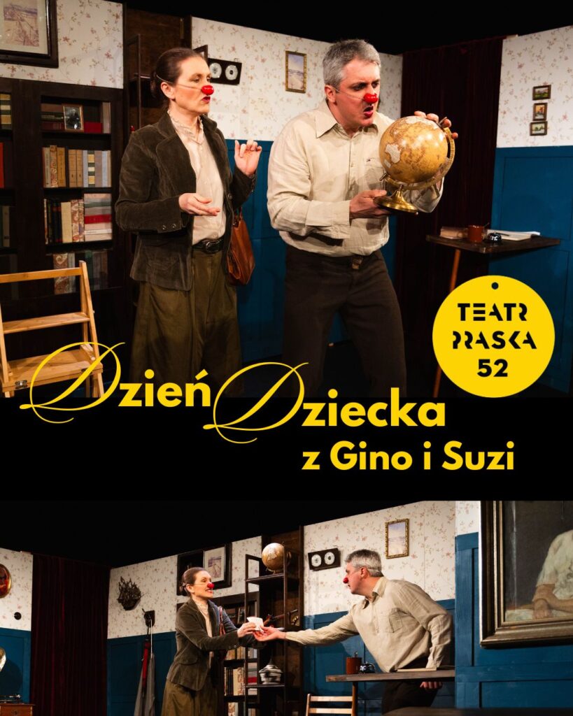 Dzień Dziecka i wakacje w Teatrze Praska 52 - Gino i Suzi zapraszają do świata tajemnic i wyobraźni 1 dzien dziecka tp52