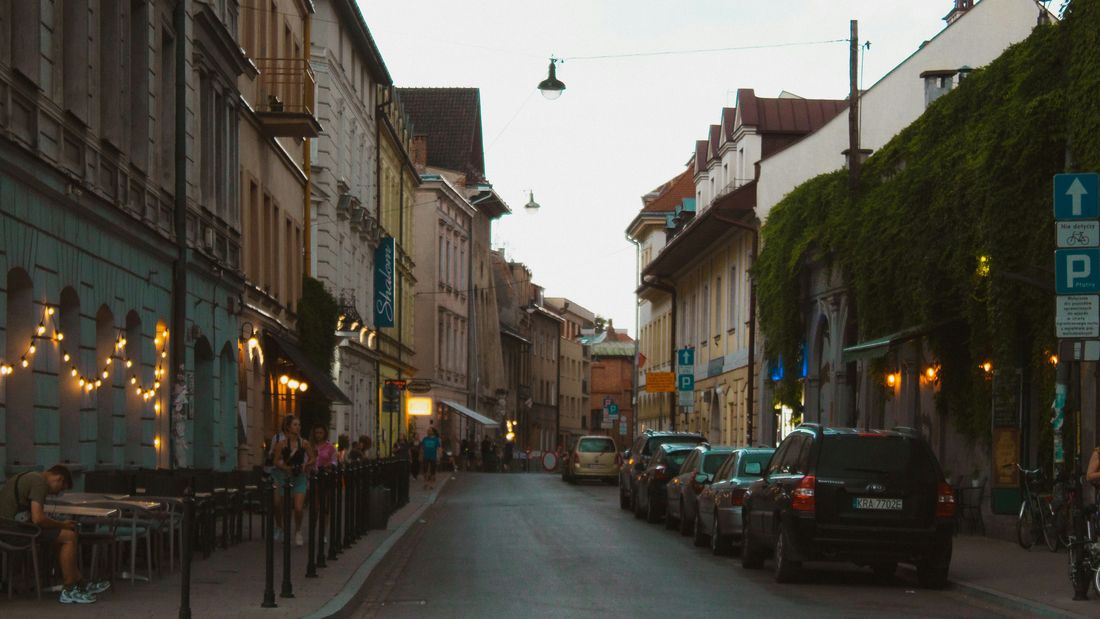 Ulica na krakowskim Kazimierzu
