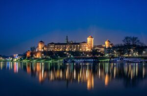 Wawel w nocy