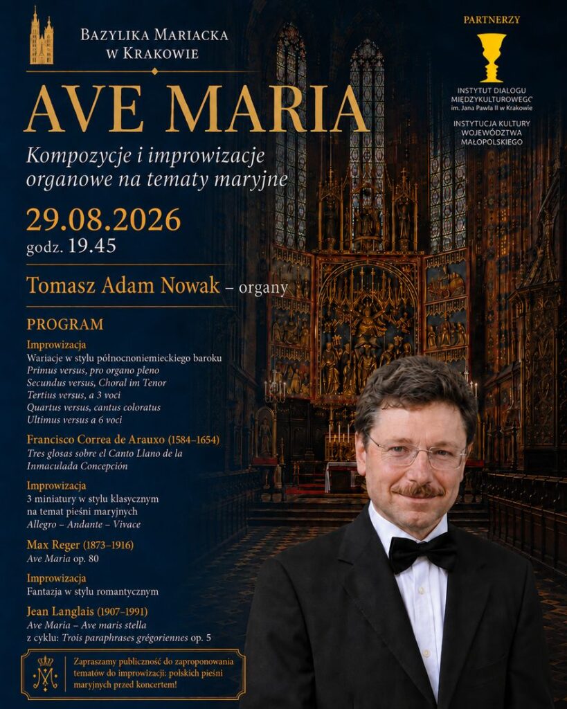 koncert ave maria plakat